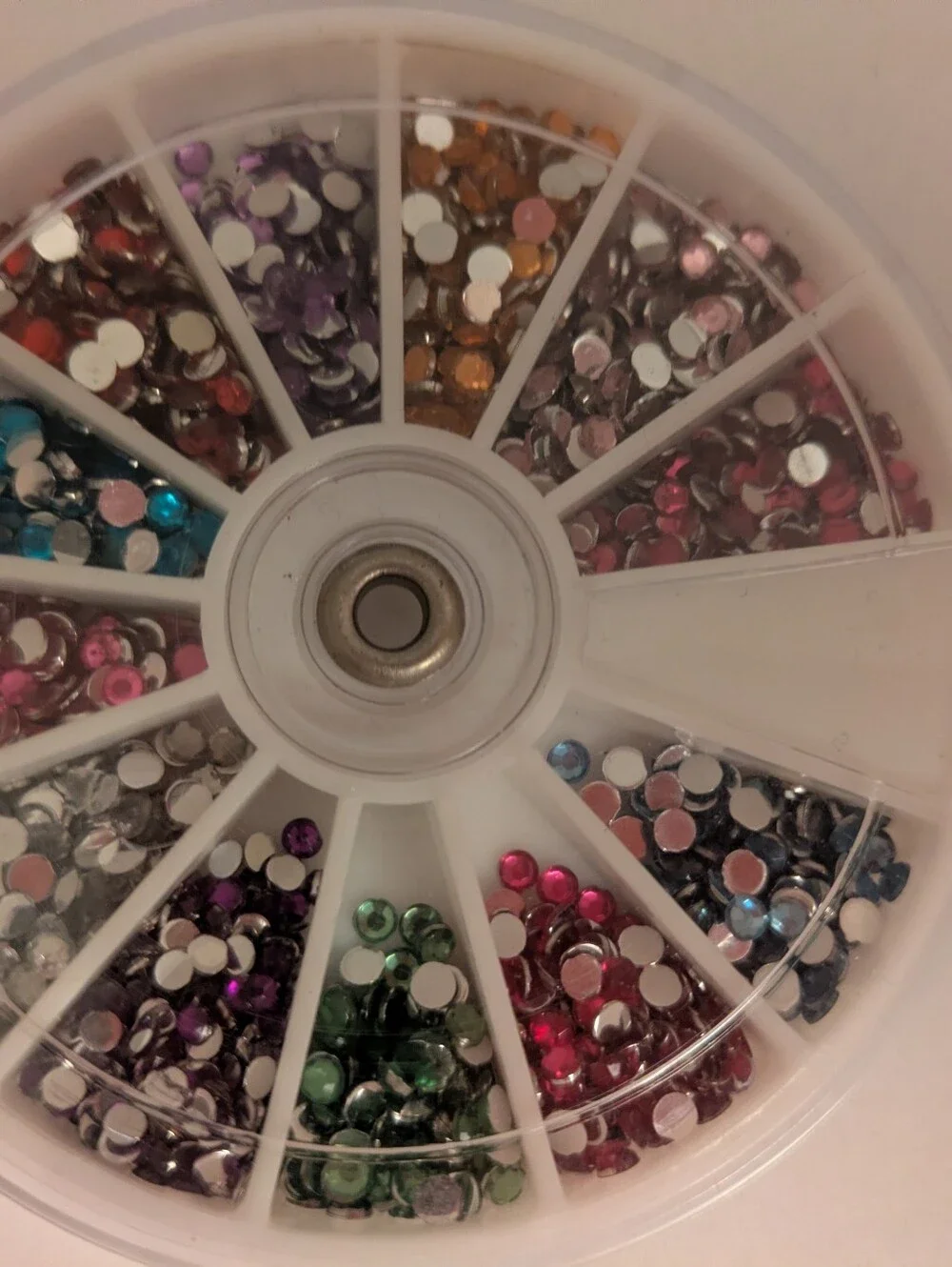 Bundle Of Nail Art Deco Supplies Rhinestones Sparkles NWT